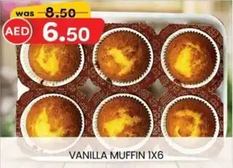 KM Trading Vanilla muffin 1x6 offer