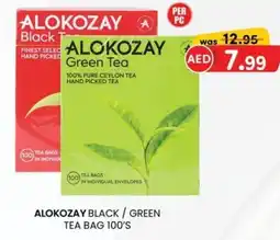 KM Trading Alokozay black green tea bag offer