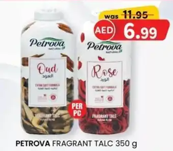 KM Trading Petrova fragrant talc offer