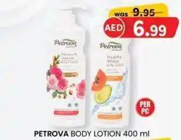 KM Trading Petrova body lotion offer