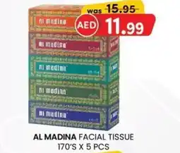 KM Trading Al madina facial tissue offer