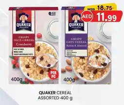 KM Trading Quaker cereal offer