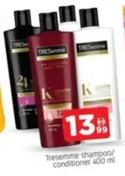 Al Madina Tresemme shampoo conditioner offer