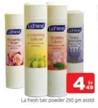 Al Madina La fresh talc powder offer
