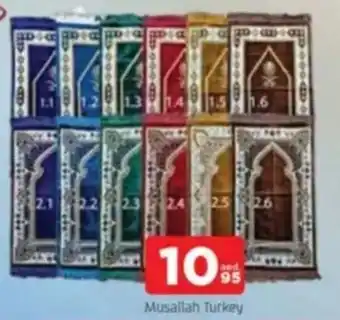 Al Madina Musallah Turkey offer