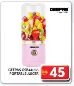 Grand Hyper Market GEEPAS Juicer offer