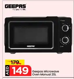 Mark & Save GEEPAS Microwave Oven offer