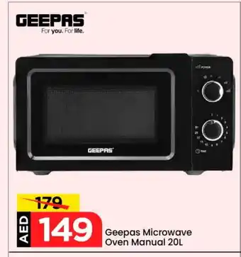 Mark & Save GEEPAS Microwave Oven offer