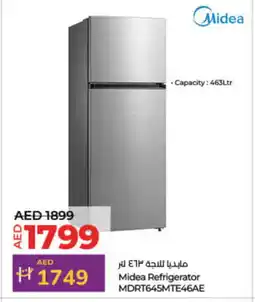 Lulu Hypermarket MIDEA Refrigerator offer