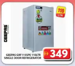 Grand Hyper Market GEEPAS Refrigerator offer