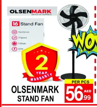 Gift Point OLSENMARK Fan offer