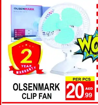 Gift Point OLSENMARK Fan offer