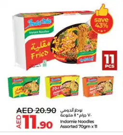 Lulu Hypermarket INDOMIE Noodles offer