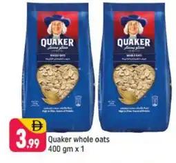Shaklan QUAKER Oats offer