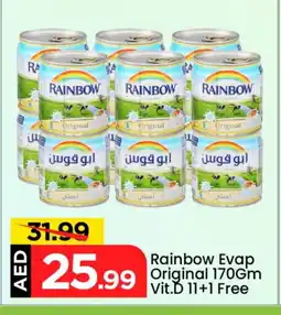 Mark & Save RAINBOW Evaporated Milk offer