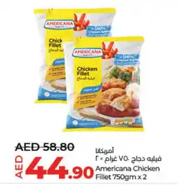 Lulu Hypermarket AMERICANA Chicken Fillet offer