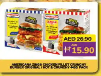 Lulu Hypermarket AMERICANA Chicken Burger offer