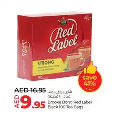 Lulu Hypermarket RED LABEL Tea Bags offer