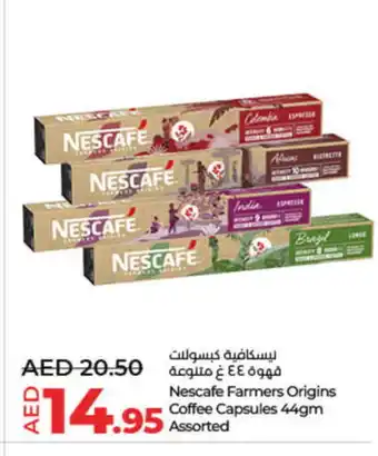 Lulu Hypermarket NESCAFE Coffee offer