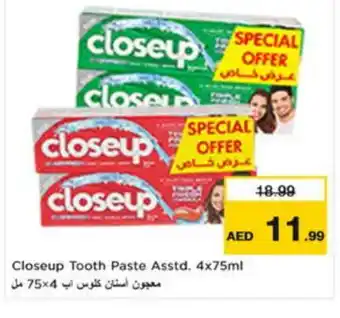 Nesto CLOSE UP Toothpaste offer