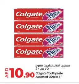 Lulu Hypermarket COLGATE Toothpaste offer