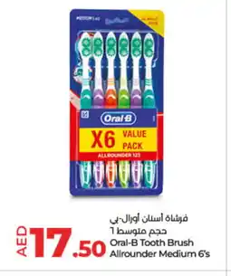 Lulu Hypermarket ORAL-B Toothbrush offer