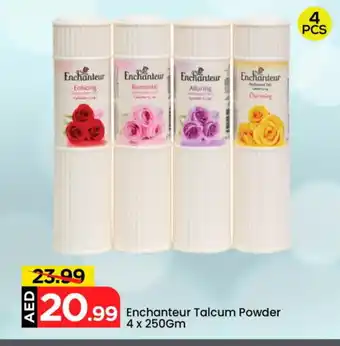Mark & Save Enchanteur Talcum Powder offer