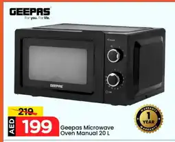 Mark & Save GEEPAS Microwave Oven offer