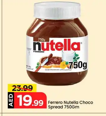 Mark & Save NUTELLA Chocolate Spread offer