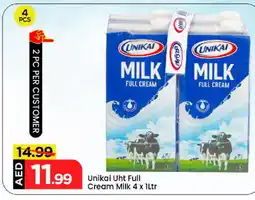 Mark & Save UNIKAI Long Life / UHT Milk offer
