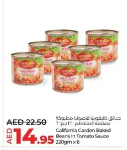 Lulu Hypermarket CALIFORNIA GARDEN Baked Beans offer
