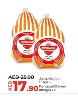 Lulu Hypermarket FRANGOSUL Frozen Whole Chicken offer