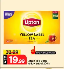 Mark & Save Lipton Tea Bags offer