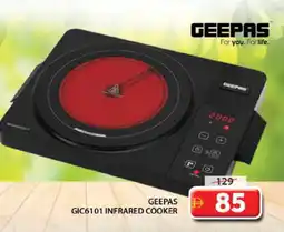 Grand Hyper Market GEEPAS Infrared Cooker offer