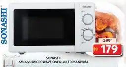 Grand Hyper Market SONASHI Microwave Oven offer