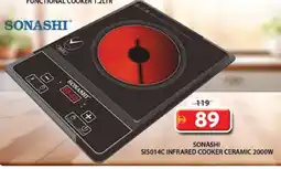Grand Hyper Market SONASHI Infrared Cooker offer