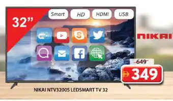 Grand Hyper Market NIKAI Smart TV offer