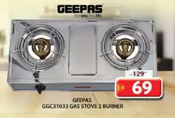 Grand Hyper Market GEEPAS gas stove offer