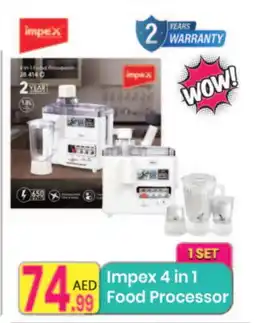 Everyday Center IMPEX Food Processor offer