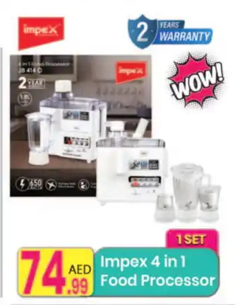 Everyday Center IMPEX Food Processor offer