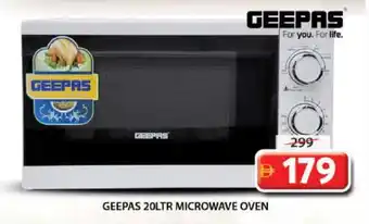 Grand Hyper Market GEEPAS Microwave Oven offer