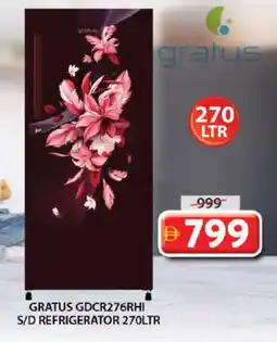 Grand Hyper Market GRATUS Refrigerator offer