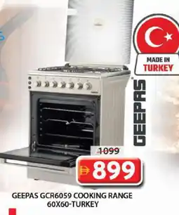 Grand Hyper Market GEEPAS Gas Cooker/Cooking Range offer