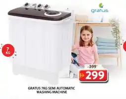 Grand Hyper Market GRATUS Washer / Dryer offer