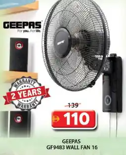 Grand Hyper Market GEEPAS Fan offer
