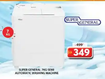 Grand Hyper Market SUPER GENERAL Washer / Dryer offer
