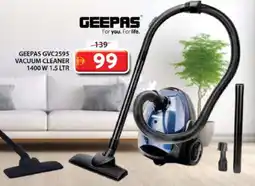 Grand Hyper Market GEEPAS Vacuum Cleaner offer