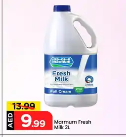 Mark & Save MARMUM Fresh Milk offer