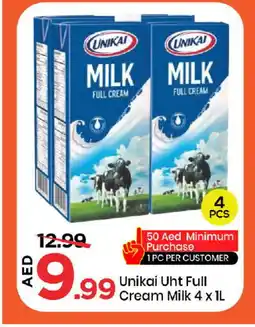 Mark & Save UNIKAI Long Life / UHT Milk offer