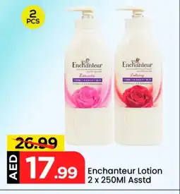 Mark & Save Enchanteur Body Lotion & Cream offer